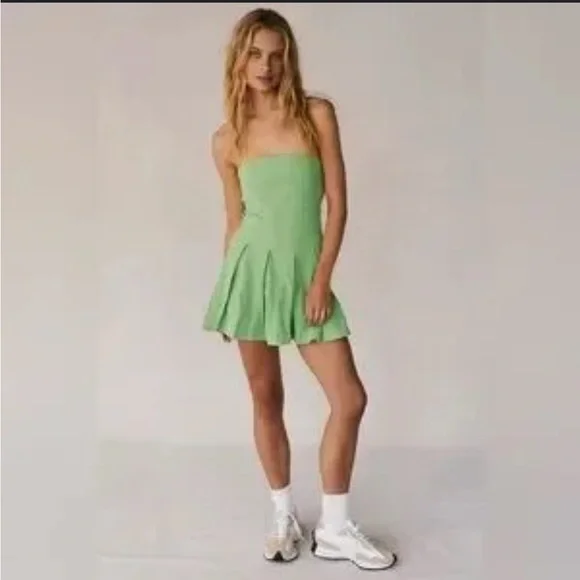 slim fit dress slacks Free People Hot Shot Mini Dress main image 1